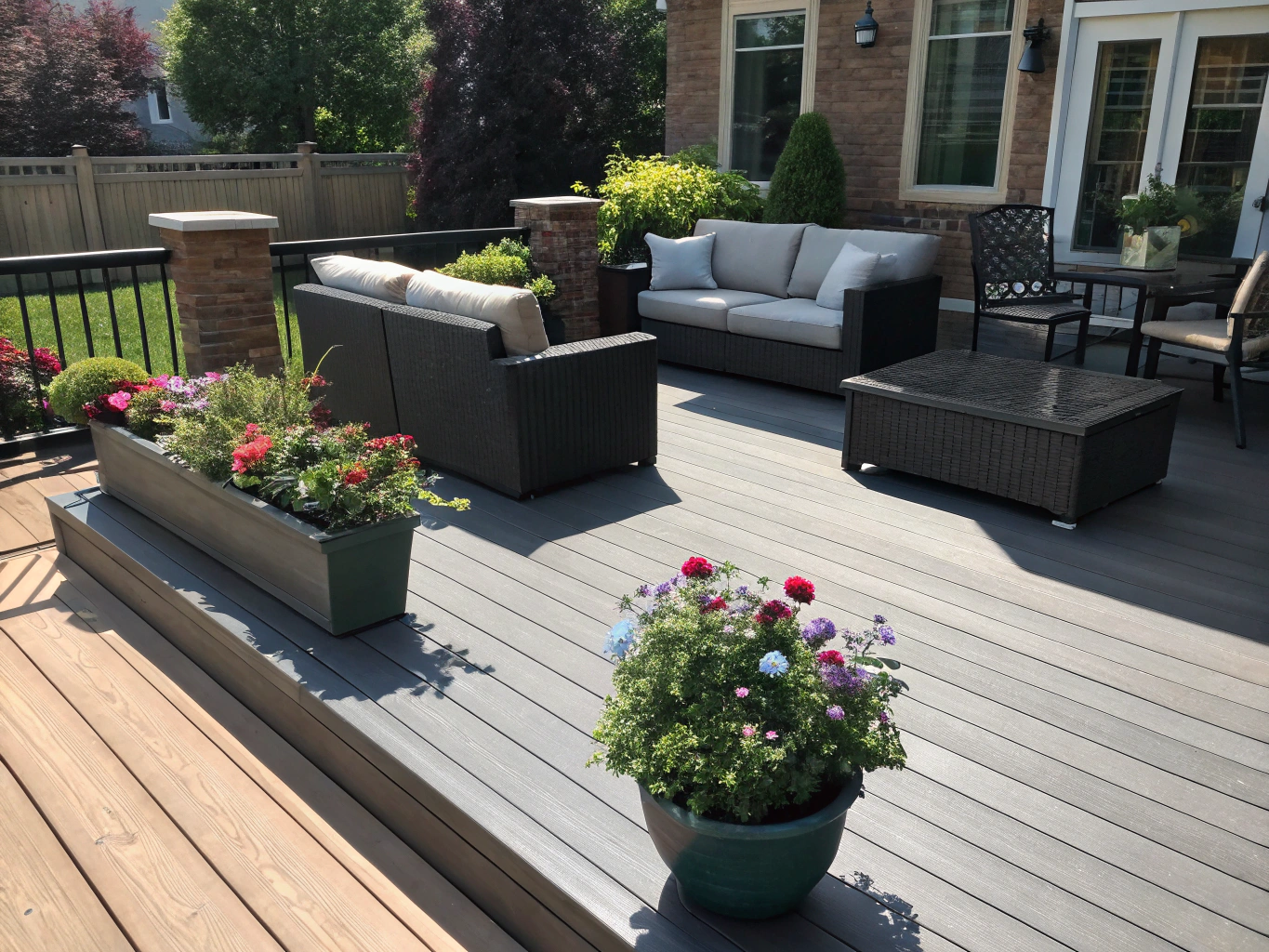 St Ives Outdoor Living - Custom Deck & Pergola Bespoke outdoor living area in St Ives with custom decking, pergola and landscaping for luxury entertaining